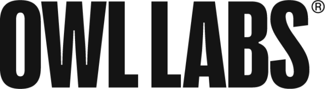 Owl Labs Horizontal Wordmark (R) Digital Black 4x